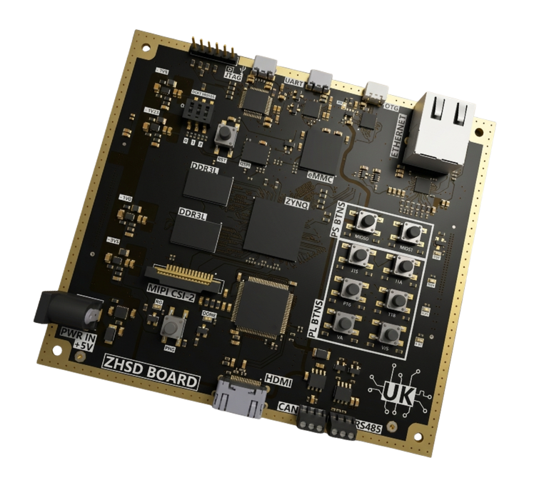 Original Zynq-7000 development board render